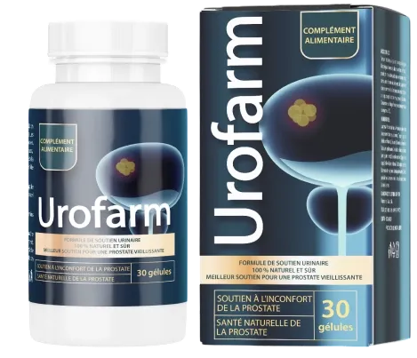 Urofarm — مكمّل غذائي لدعم صحة البروستاتا